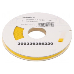 Manşon termocontractabil galben 4,8mm 13m | Electronic-mag.ro | Componente Electronice