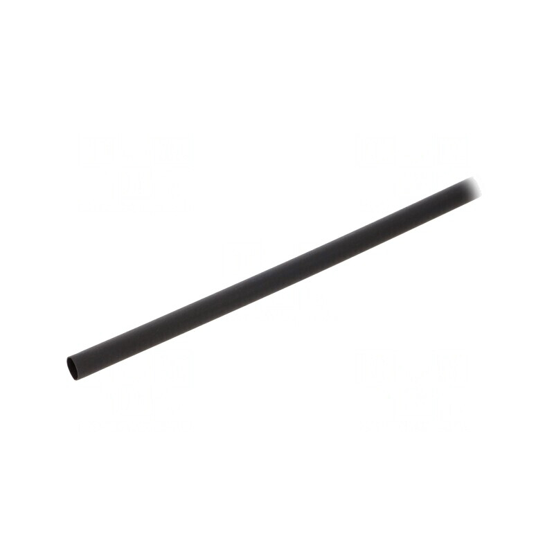 Manșon Termocontractabil Negru 4,75mm 1,2m 2:1 | Electronic-mag.ro | Componente Electronice