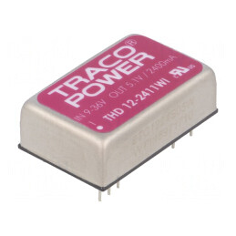 Convertor DC/DC 12W 9-36V la 5.1V 2400mA | Electronic-mag.ro | Componente Electronice