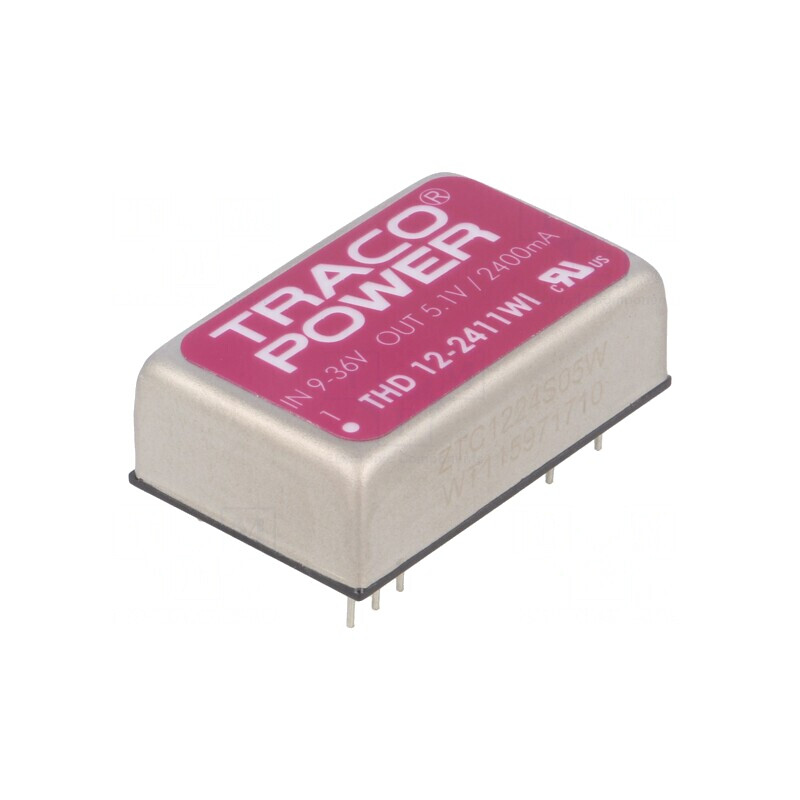Convertor DC/DC 12W 9-36V la 5.1V 2400mA | Electronic-mag.ro | Componente Electronice