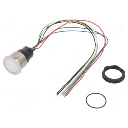 Comutator: capacitiv | Poz: 2 | SPST | 0,1A/42VAC | 0,1A/60VDC | IP67 | 3-101-415