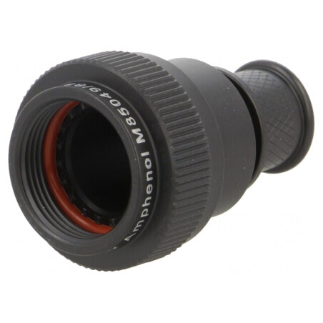 Protecție Mufă 13mm Neagră | Electronic-mag.ro | Componente Electronice