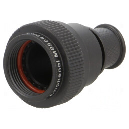 Protecție Mufă 13mm Neagră | Electronic-mag.ro | Componente Electronice