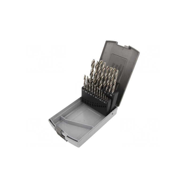 Set Burghie Metal HSS Pro 19 Bucăți | Electronic-mag.ro | Componente Electronice