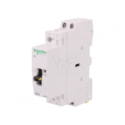 Contactor 2-polar 25A 24VAC NO IP20 | Electronic-mag.ro | Componente Electronice