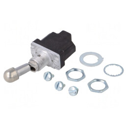 Comutator basculant ON-OFF 6A 230VAC 20A 28VDC | Electronic-mag.ro | Componente Electronice
