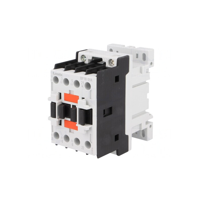 Contactor 3P NO NC 24VAC 18A BF1801A024 | Electronic-mag.ro | Componente Electronice
