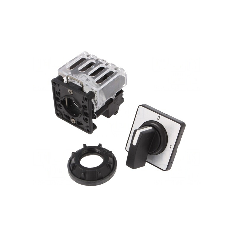 Comutator cu came 12A 0-1 pentru încastrare 2 poli | Electronic-mag.ro | Componente Electronice