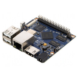 Calculator Monoplacă ARM H3 Quad-Core DDR3 5V 65x65mm | Electronic-mag.ro | Componente Electronice