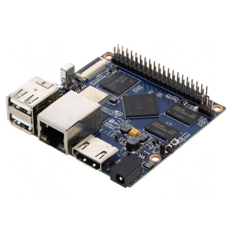 Calculator Monoplacă ARM H3 Quad-Core DDR3 5V 65x65mm | Electronic-mag.ro | Componente Electronice