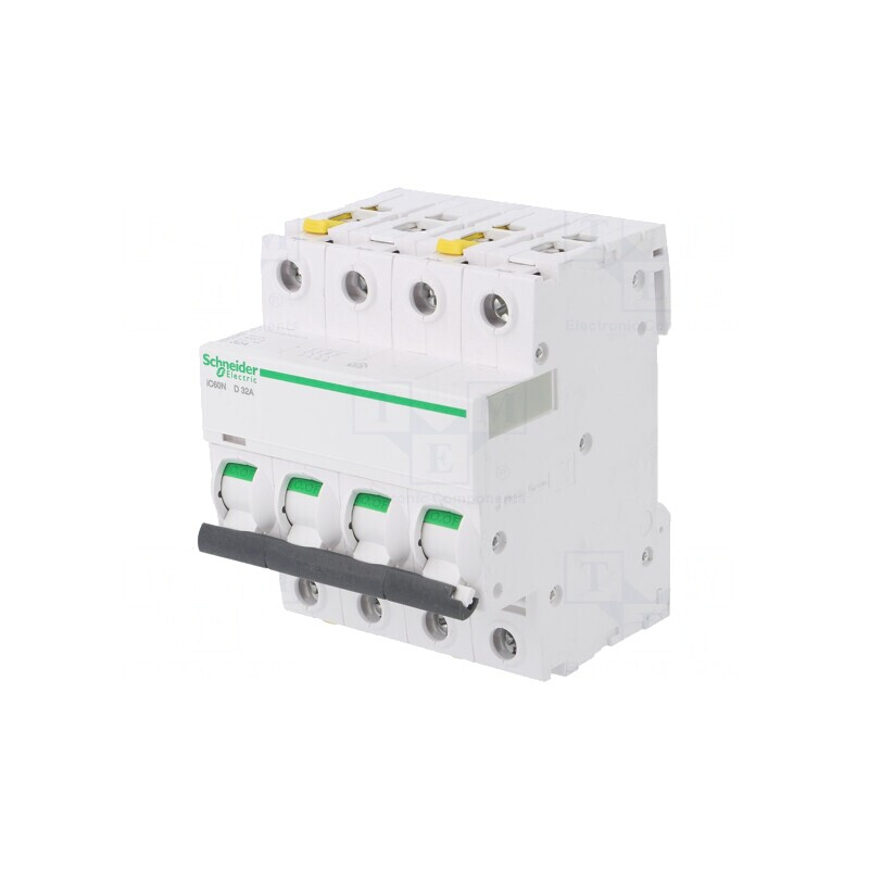 Întrerupător de supracurent 32A 4P 400VAC D | Electronic-mag.ro | Componente Electronice