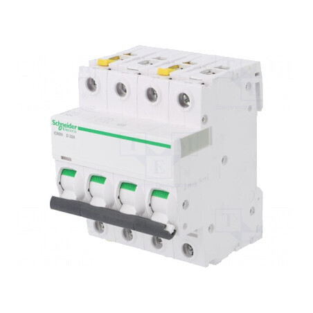 Întrerupător de supracurent 32A 4P 400VAC D | Electronic-mag.ro | Componente Electronice
