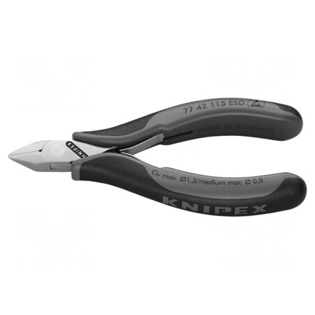 Clești Laterali de Precizie ESD 115mm | Electronic-mag.ro | Componente Electronice