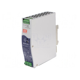 Alimentator Pulsatoriu pentru Șină DIN 50W 5V 10A | Electronic-mag.ro | Componente Electronice