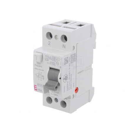 Întrerupător diferenţial 16A 30mA 2P 230V/400V | Electronic-mag.ro | Componente Electronice