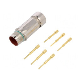 Conector M23 Mufă PIN 6 25A IP68 | Electronic-mag.ro | Componente Electronice