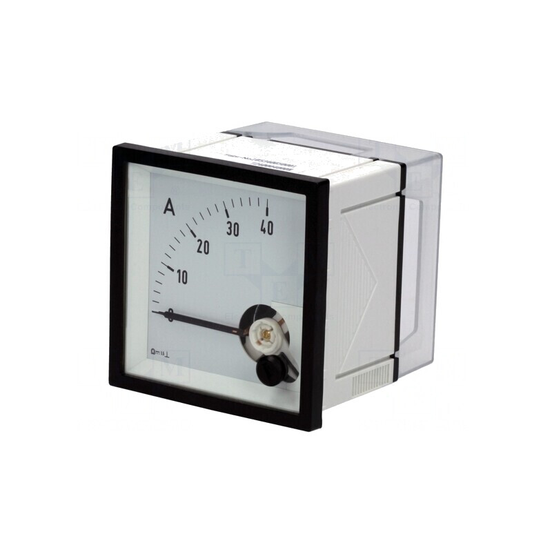 Ampermetru Panou DC 0-40A Clasa 1.5 72x72x58.5mm | Electronic-mag.ro | Componente Electronice Ampermetru Panou DC 0-40A Clasa 1.5 72x72x58.5mm | Electronic-mag.ro | Componente Electronice