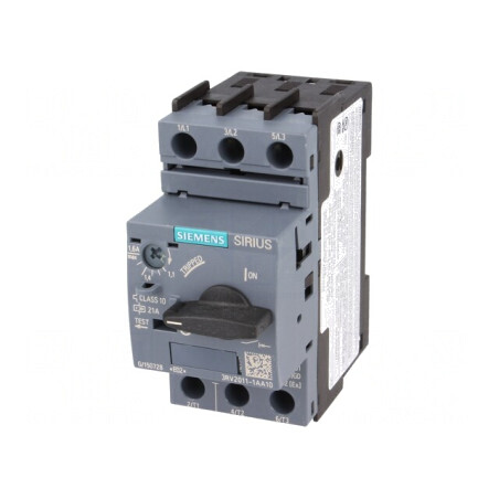 Întrerupător Motor 0,55kW 220-690VAC pentru Şină DIN | Electronic-mag.ro | Componente Electronice