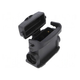 Carcasă pentru Conectori HDC Han-Eco A 16A Drept | Electronic-mag.ro | Componente Electronice