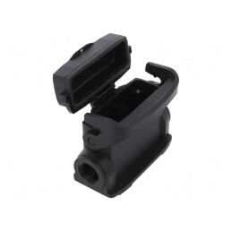 Carcasă conectori HDC Han-Eco A 16A drept | Electronic-mag.ro | Componente Electronice