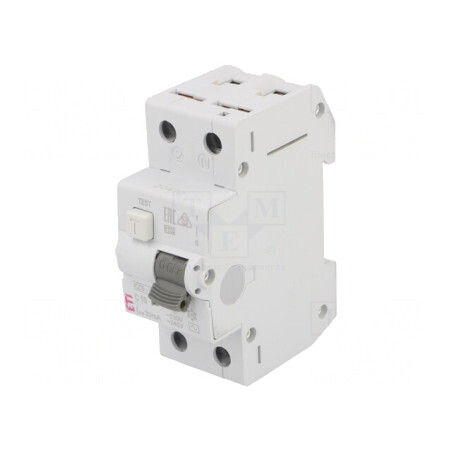 Întrerupător RCBO 10A 30mA Poli 2 230/400VAC IP20 | Electronic-mag.ro | Componente Electronice