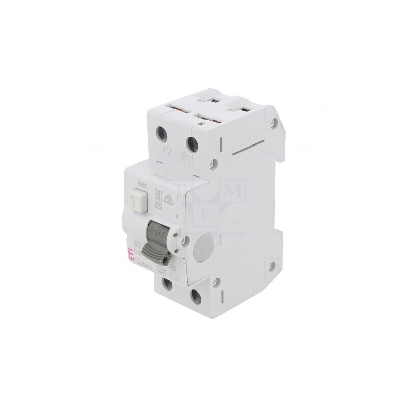Întrerupător RCBO 20A 30mA 2P 230/400V | Electronic-mag.ro | Componente Electronice