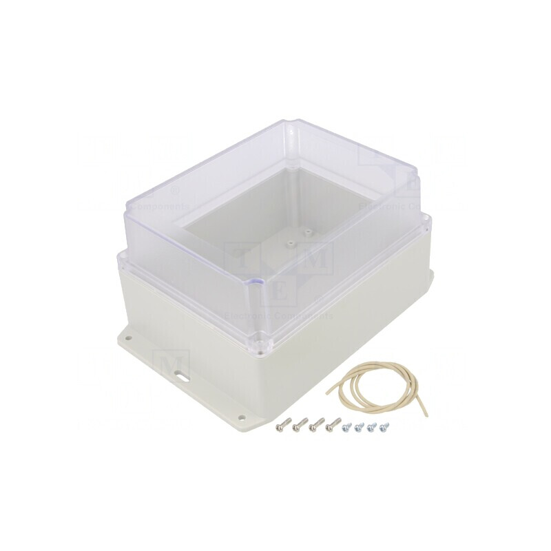 Carcasă universală cu lame de fixare, 146x186x110mm | Electronic-mag.ro | Componente Electronice