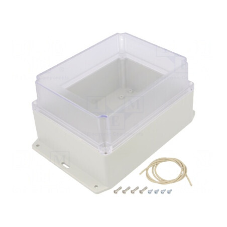 Carcasă universală cu lame de fixare, 146x186x110mm | Electronic-mag.ro | Componente Electronice