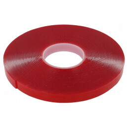 Bandă dublu adezivă acrilică 19mm x 16,5m | Electronic-mag.ro | Componente Electronice