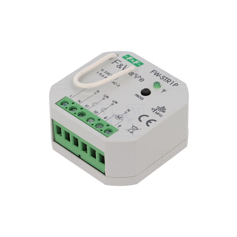 Controler jaluzele F&Wave metalic 85-265VAC IP20 | Electronic-mag.ro | Componente Electronice