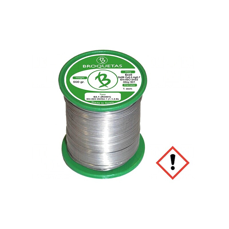 Sârmă de Lipit Fără Plumb 1mm 0,5kg | Electronic-mag.ro | Componente Electronice