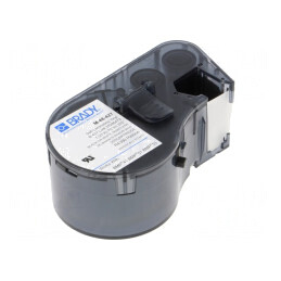 Etichetă Autolaminată pentru Cablu Albă 25,4mm x 19,05mm | Electronic-mag.ro | Componente Electronice