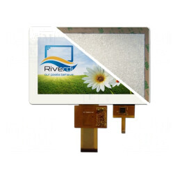 Ecran TFT 7" 800x480 LED Alb | Electronic-mag.ro | Componente Electronice