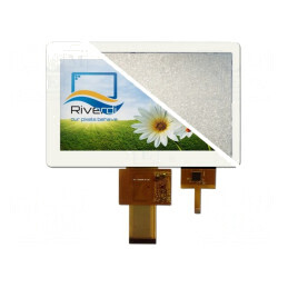 Ecran TFT 7" 800x480 LED Alb | Electronic-mag.ro | Componente Electronice