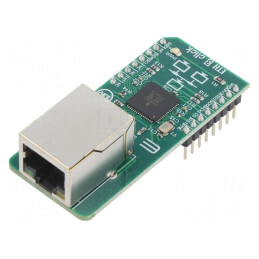 Click Board Ethernet I2C LAN9250 3.3V | Electronic-mag.ro | Componente Electronice