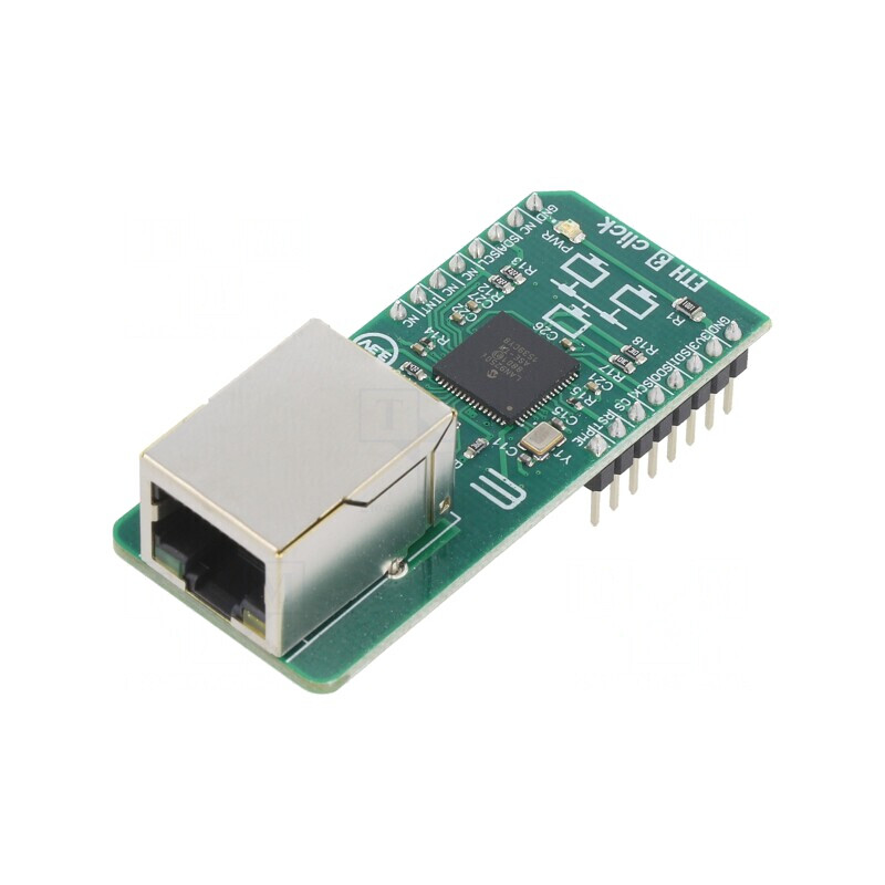Click Board Ethernet I2C LAN9250 3.3V | Electronic-mag.ro | Componente Electronice