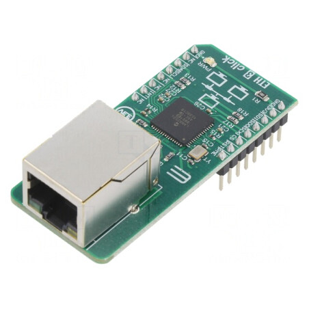 Click Board Ethernet I2C LAN9250 3.3V | Electronic-mag.ro | Componente Electronice
