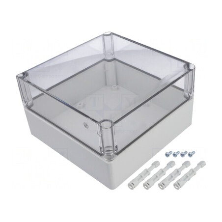 Carcasă Universală Policarbonat 175x175x100mm | Electronic-mag.ro | Componente Electronice
