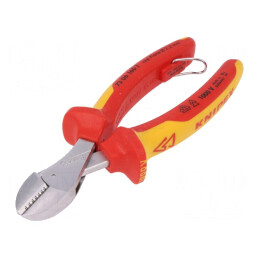 Clești laterali izolați 160mm oțel crom-vanadium | Electronic-mag.ro | Componente Electronice
