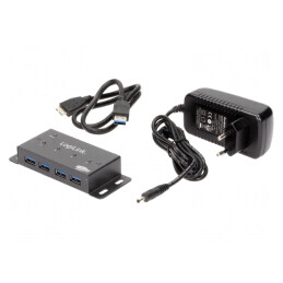 Hub USB 3.0 Fixat pe Blat 5Gbps PnP | Electronic-mag.ro | Componente Electronice