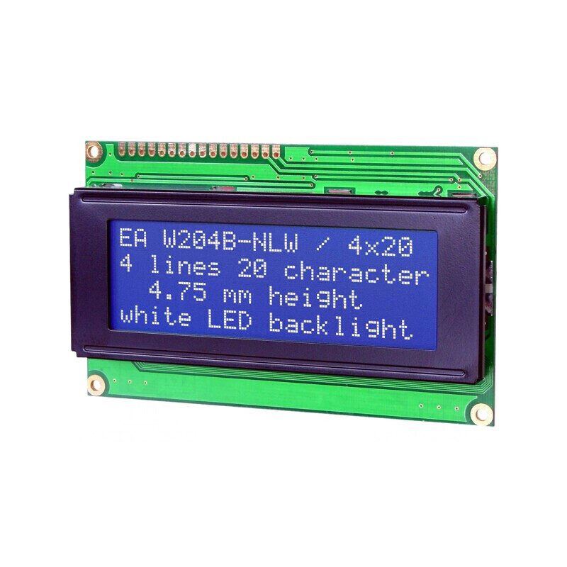Afișaj LCD Alfanumeric 20x4 Albastru 98x60mm | Electronic-mag.ro | Componente Electronice Afișaj LCD Alfanumeric 20x4 Albastru 98x60mm | Electronic-mag.ro | Componente Electronice
