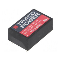 Convertor DC/DC 3,5W 4,5-9V la 15V/-15V TRI 3-0523 | Electronic-mag.ro | Componente Electronice