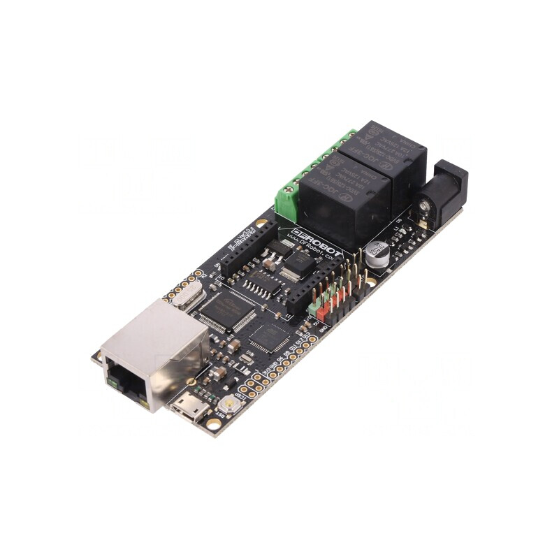 Releu Programabil Ethernet 7,2-12V DC 2 Canale 4 Intrări Digitale | Electronic-mag.ro | Componente Electronice