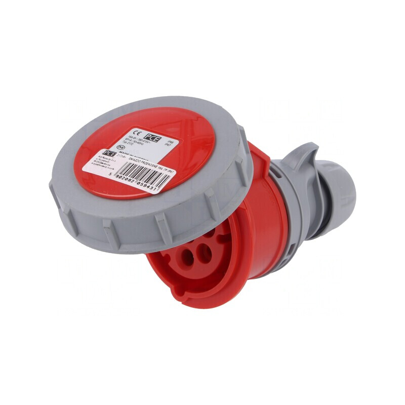 Conector alimentare AC trifazat mufă mamă 16A 400V 7 pini | Electronic-mag.ro | Componente Electronice
