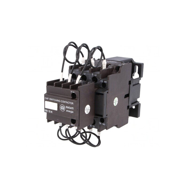 Contactor 3-polar pentru șină DIN 240VAC/440VAC