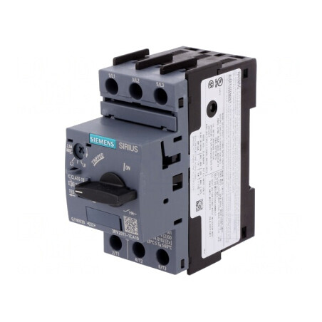 Întrerupător Motor 0.75kW 220-690VAC Șină DIN 3RV2 | Electronic-mag.ro | Componente Electronice