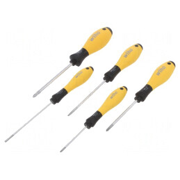 Kit Șurubelnițe Phillips și Plată ESD 5 Bucăți | Electronic-mag.ro | Componente Electronice