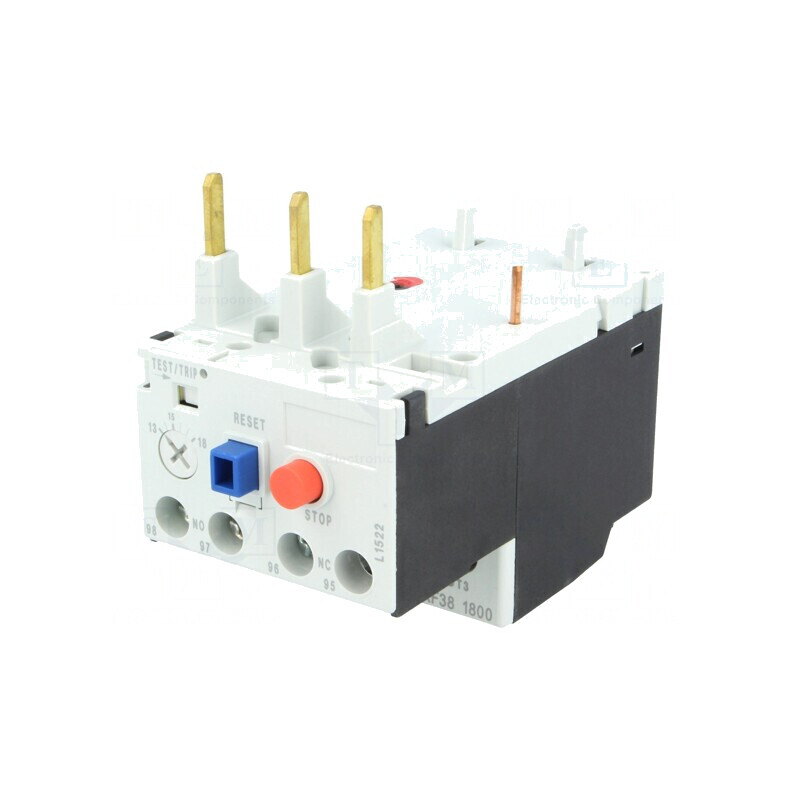 Releu termic RF38 13-18A cu cleme șurub | Electronic-mag.ro | Componente Electronice