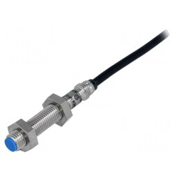 Senzor Inductiv PNP NO 0-2mm 10-30VDC M8 IP67 200mA | Electronic-mag.ro | Componente Electronice
