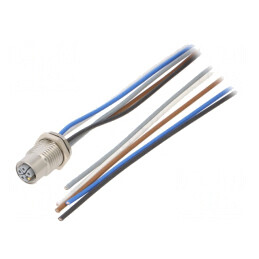 Cablu de Conectare M12 5 PIN 1m PUR Mamă | Electronic-mag.ro | Componente Electronice
